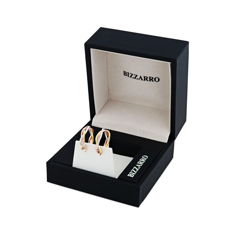 Arracadas Oro Florentino 10k 17x11mm | Bizzarro image number null