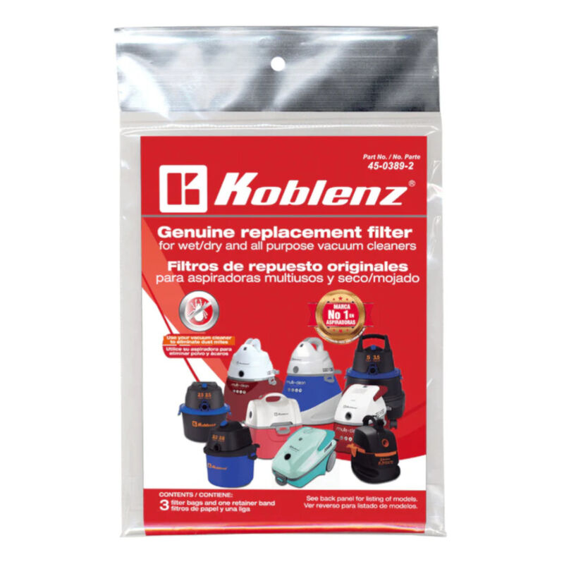 Filtros Koblenz repuestos para aspiradora Multi... image number null