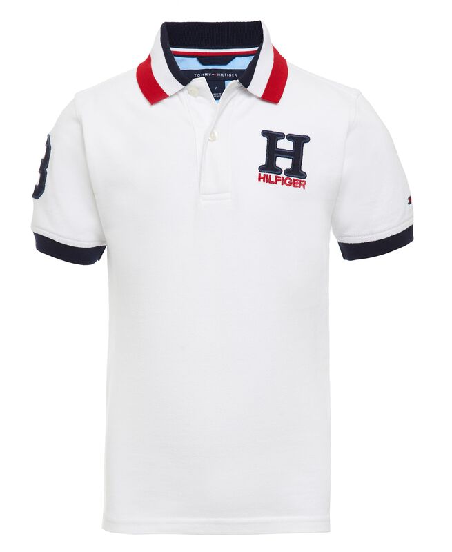 Polo Tommy Hilfiger De Manga Corta Para Ni&ntilde;os, ... image number null