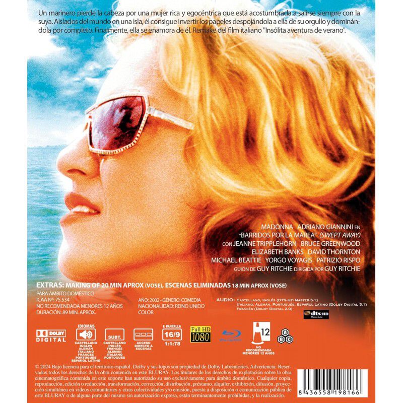Barridos Por La Marea [blu-ray] (2002) Swept Aw... image number null