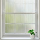 Film Para Ventana Rabbitgoo 44 x 200 cm Con Textura De Ca&ntilde;a Sin Adhesivo