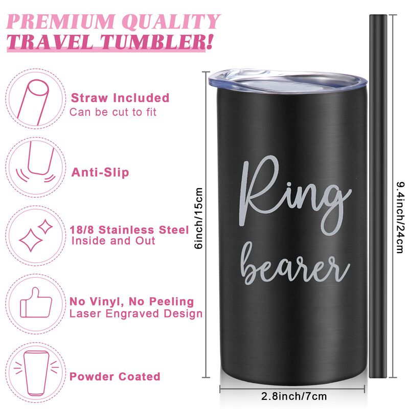 Vaso Sieral 450 ml Negro/blanco (2 Unidades) image number null