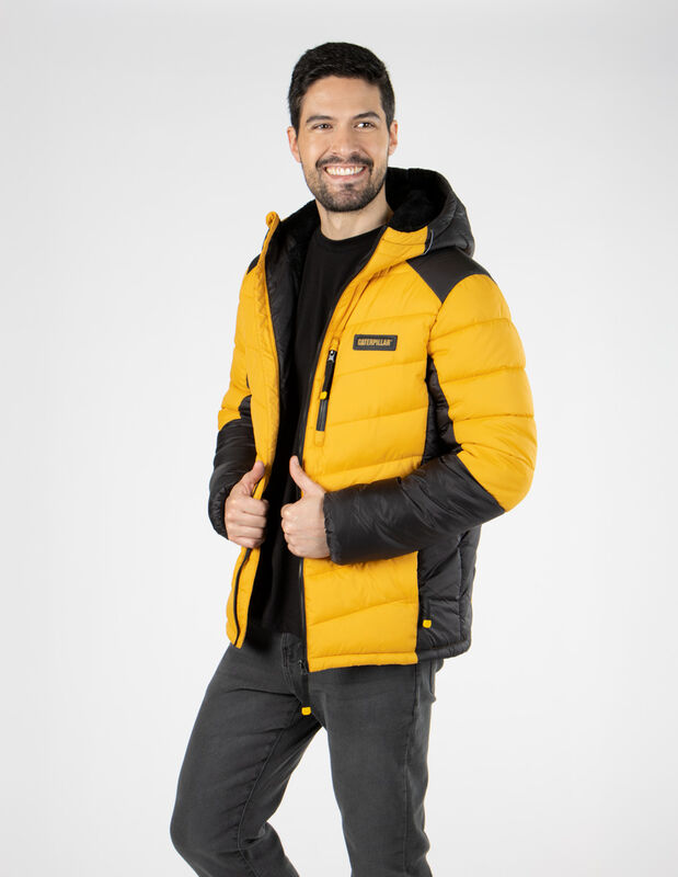 Chamarra Caterpillar Original Hombre Amarillo C... image number null