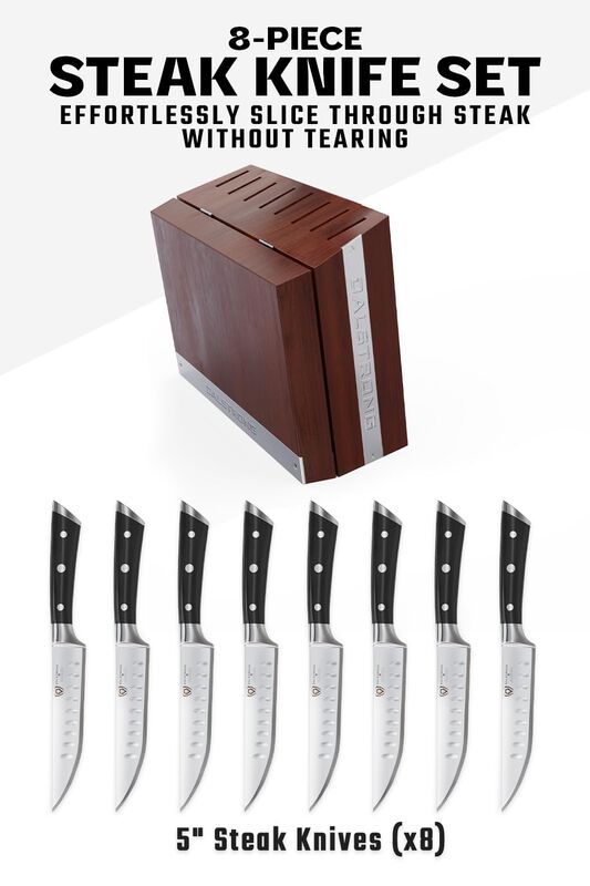 Juego De 8 Cuchillos Para Bistec Dalstrong 13 c... image number null