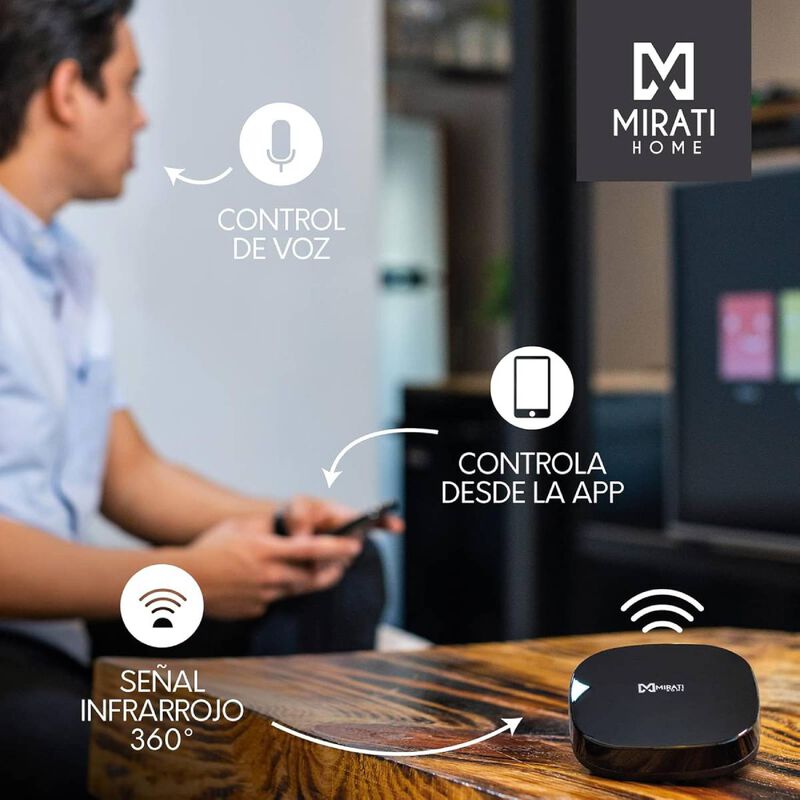 Control Remoto Inteligente Mirati con Alcance 3... image number null