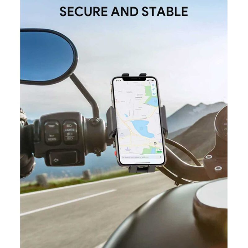 Soporte Aukey Para Bicicleta Y Moto Ajustable U... image number null