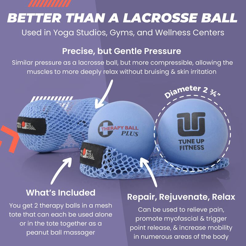 Pelotas De Terapia De Masaje Tune Up Fitness Th... image number null