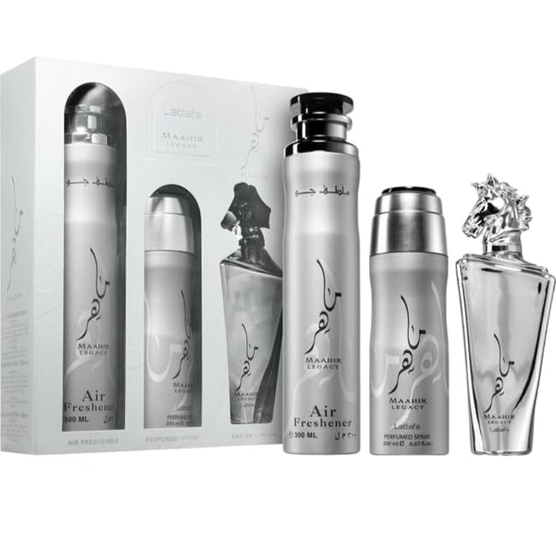 Set De Regalo Perfume Lattafa Maahir Legacy Par... image number null