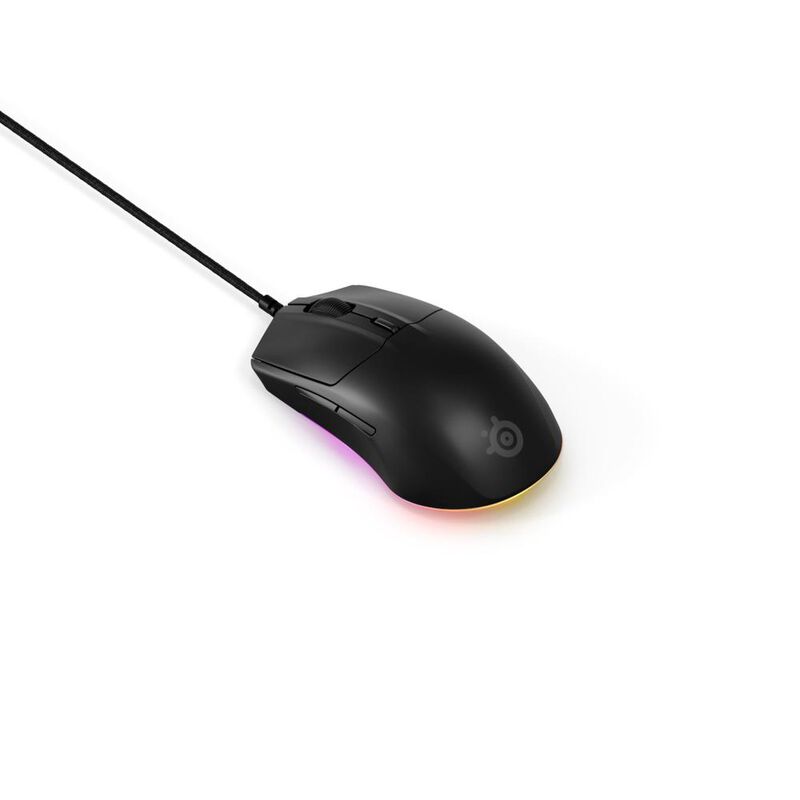 Mouse Steelseries Rival Gen 3 Al&aacute;mbrico Negro image number null