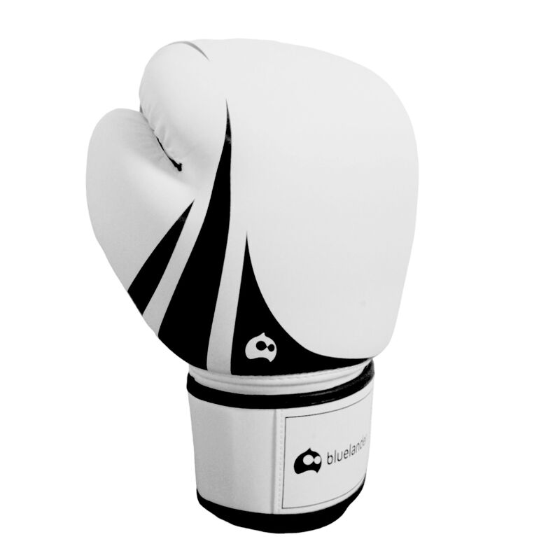 Guantes de Box 14 oz Blanco con Negro + Protect... image number null