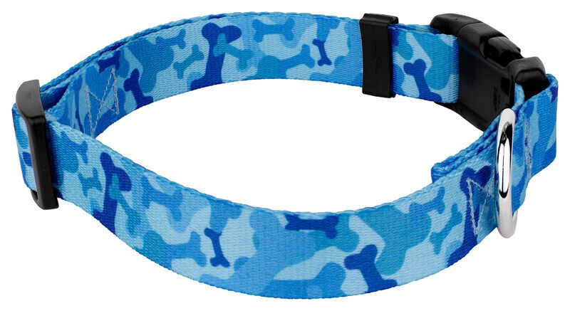 Correa Country Brook Petz 2,5 cm Azul Con Camuf... image number null