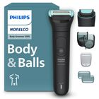 Afeitadora Corporal Norelco 5000 De Doble Cabezal, Resistente A La Ducha Bg5495/50
