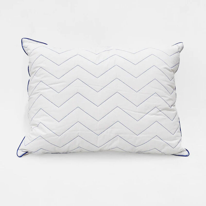 Almohada Spring Air Zigzag F3 Blanco Estandar image number null