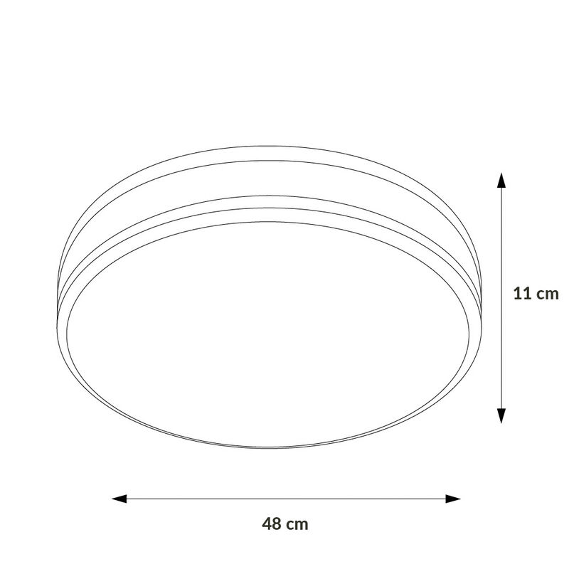 Plaf&oacute;n para techo Kimbu 037 Mil Luces image number null