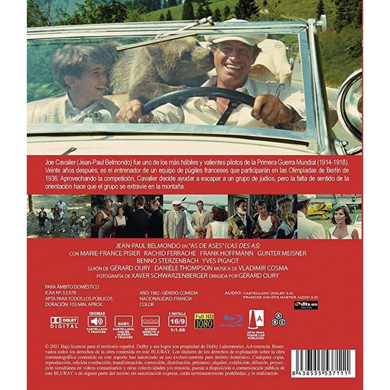 As De Ases [blu-ray] (1982) L'as Des As image number null