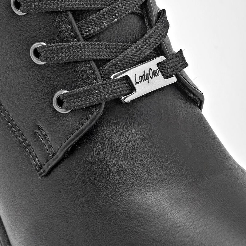 Lady One Bot&iacute;n para mujer negro image number null