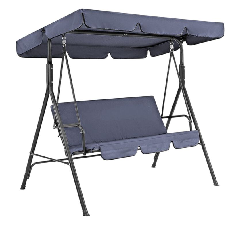 Banca Mecedora con 3 Asientos con Toldo para Ex... image number null