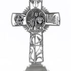 Cruz De Pie Colecci&oacute;n Bethany, &Aacute;ngel De Peltre De 15 cm