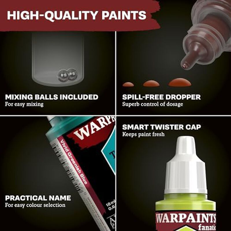 Set De Pinturas Magentas 6 &times; 18 ml De The Army ... image number null