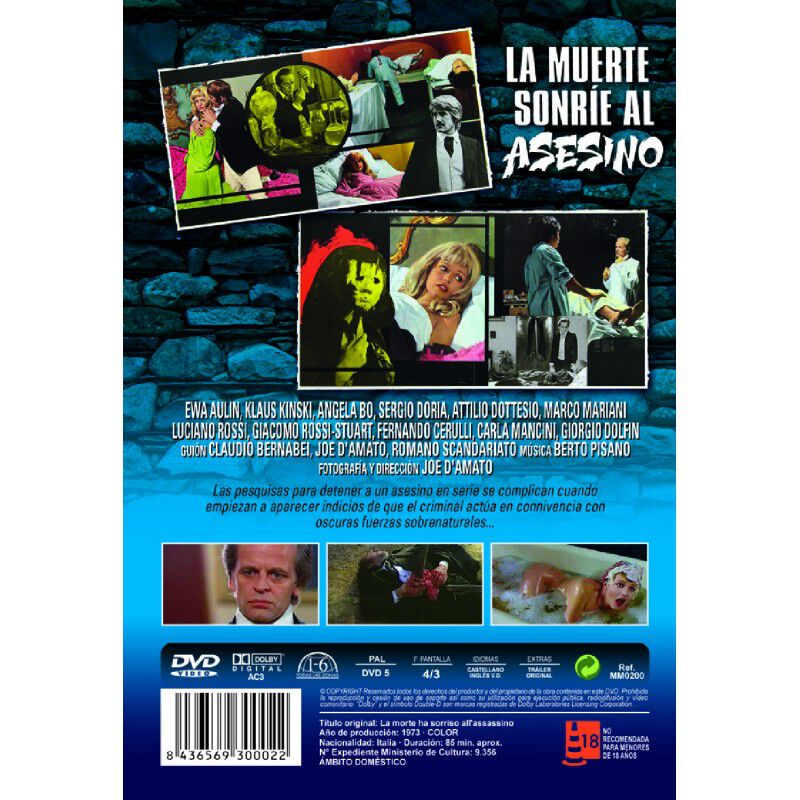 La Muerte Sonr&iacute;e Al Asesino (la Morte Ha Sorris... image number null