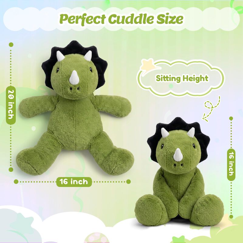 Triceratops De Peluche Con Peso De 5 kg Y 50 cm... image number null