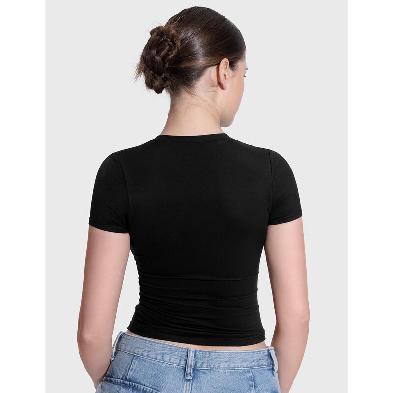 Camiseta Pumiey Cuello Redondo Manga Corta - Ne... image number null