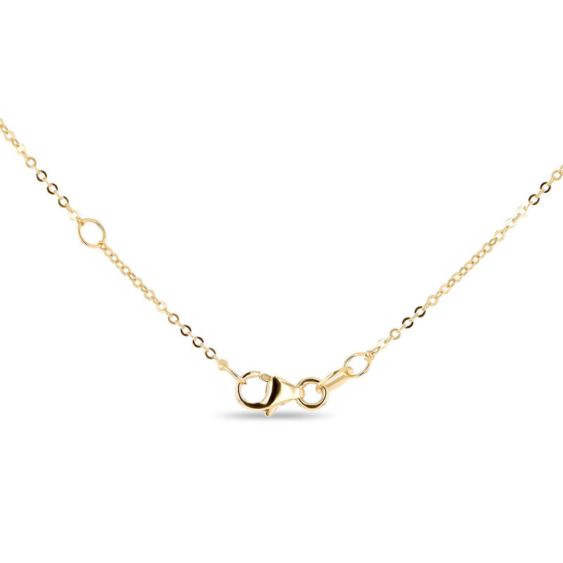 Dije Coraz&oacute;n Oro Amarillo 10k + Cadena | Bizzar... image number null