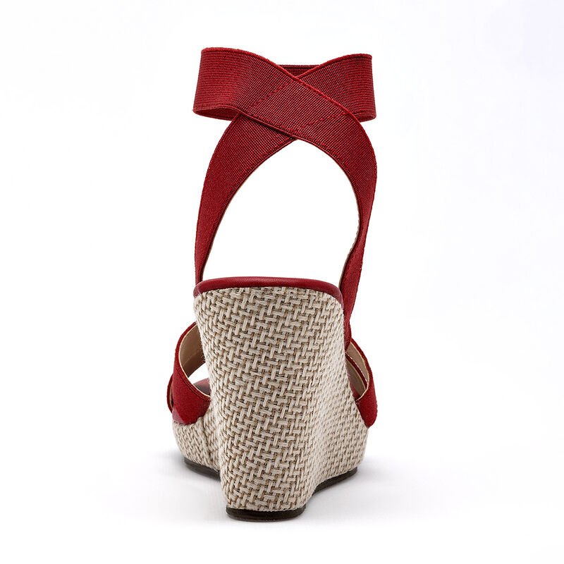 Been Class sandalia cu&ntilde;a para mujer rojo cod 14... image number null