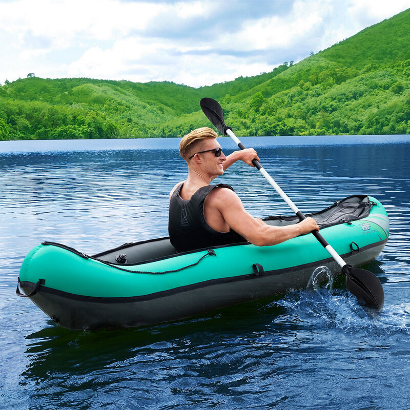Balsa Inflable Ventura Kayak con Remo y Bomba d... image number null