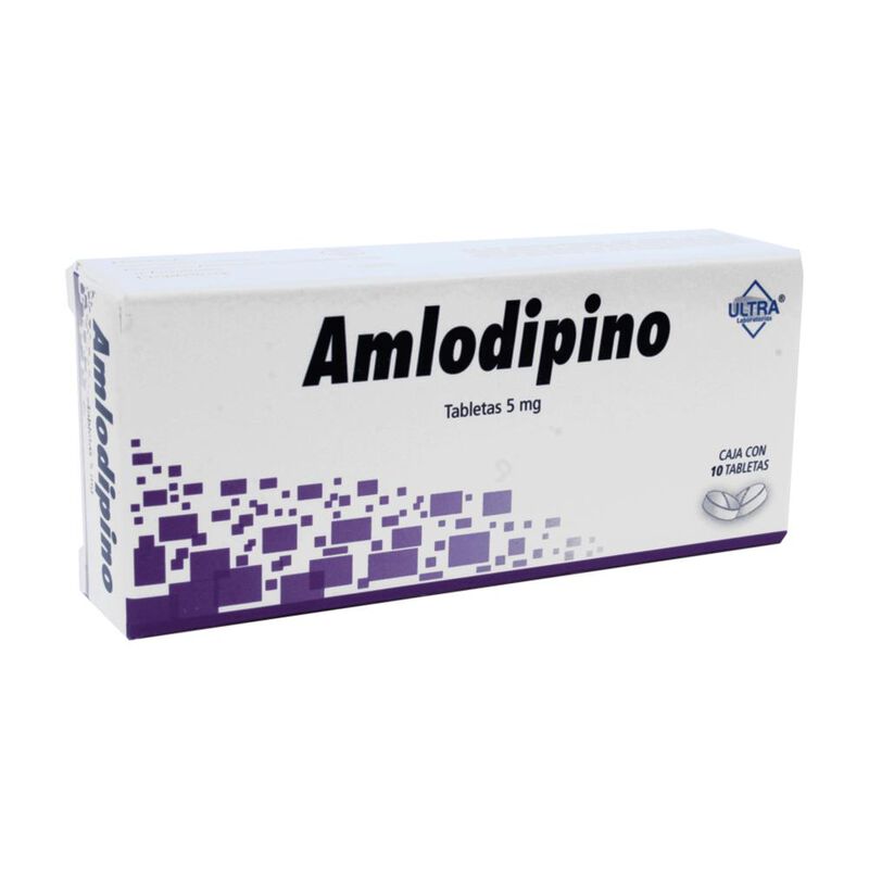 Amlodipino 5 Mg 10 Tableta(s) Ultra image number null