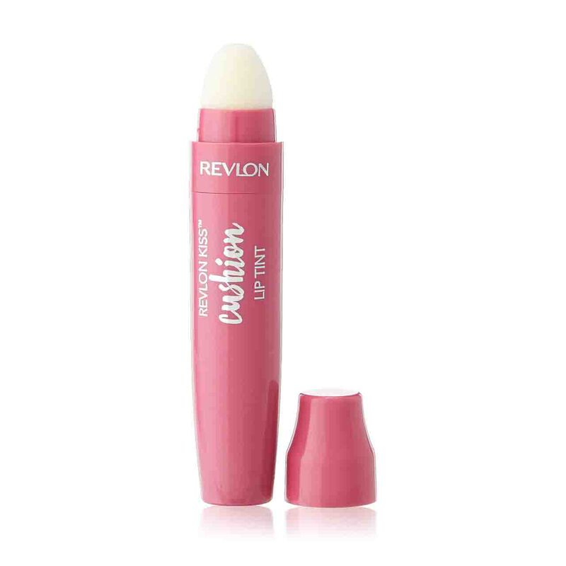 L&aacute;piz Labial Revlon Kiss Cushion Lip Tint Pink ... image number null