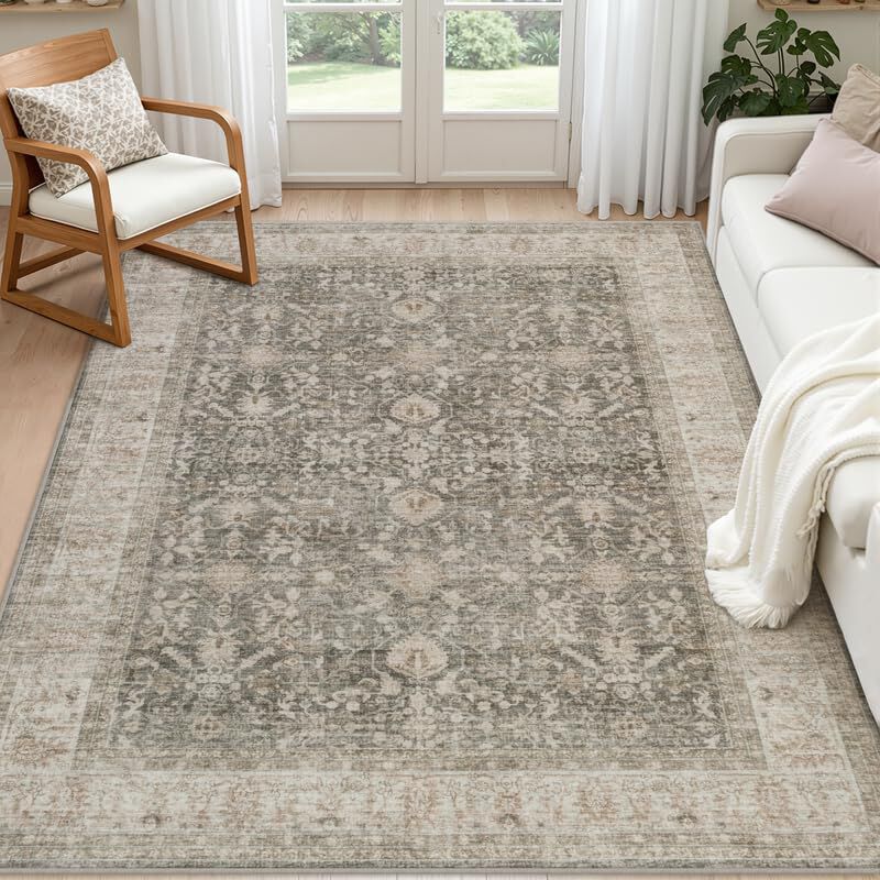 Alfombra Luxturiy 183 cm &times; 183 cm Lavable Color... image number null