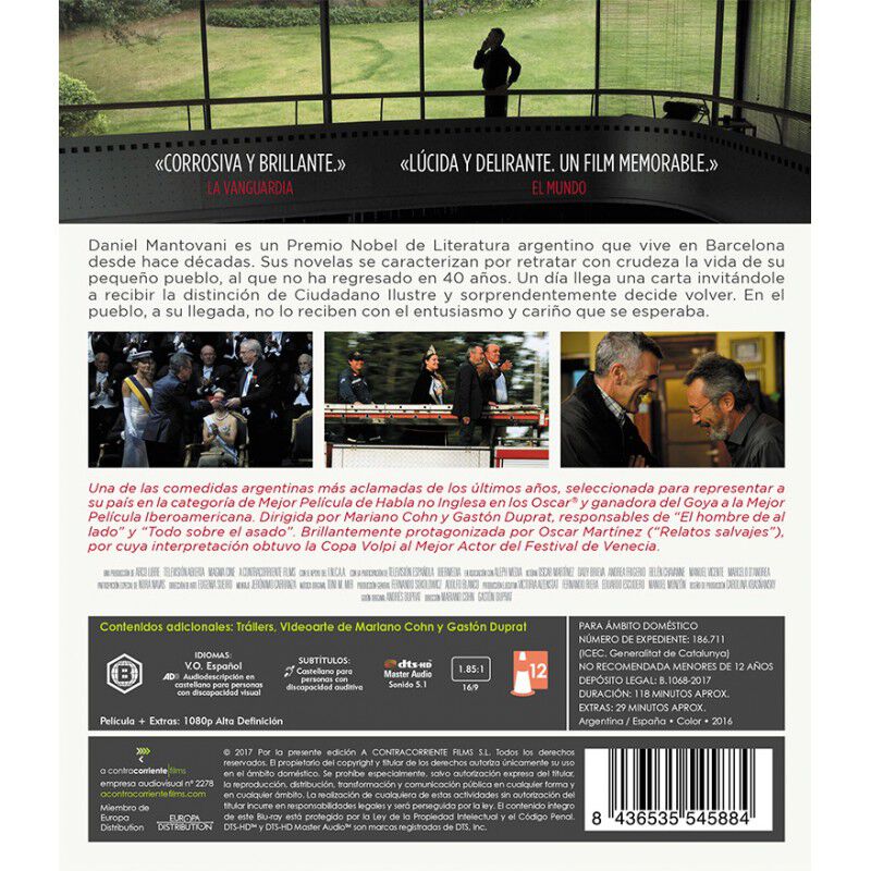 El ciudadano ilustre [Blu-ray] image number null