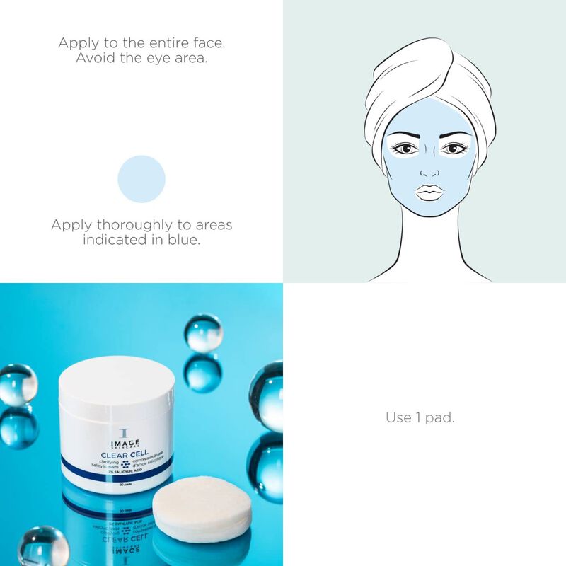 Toallitas Exfoliantes IMAGE Skincare Clear Cell... image number null