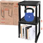 Estante Piffny Pack De 2 Unidades Negro Ajustable 20-32 Cm