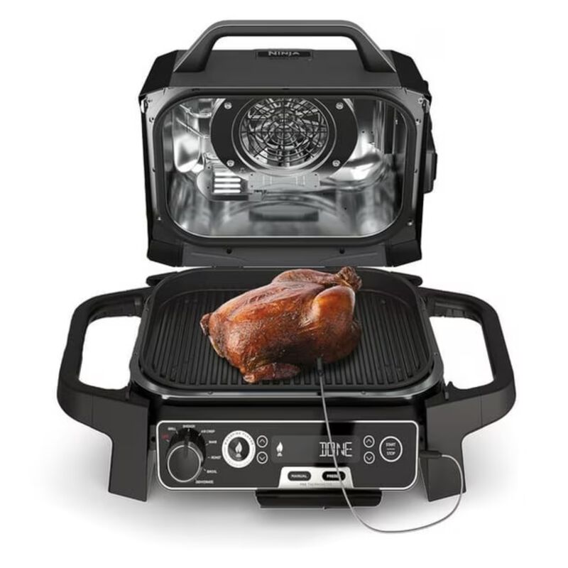 Parrilla Ninja Og701 Exterior Woodfire 7 En 1 1... image number null
