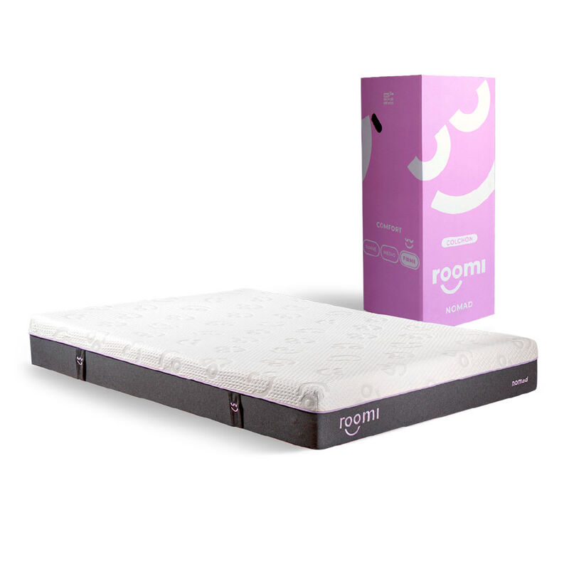 Colch&oacute;n De Caja Roomi Nomad Queen Size De Memor... image number null