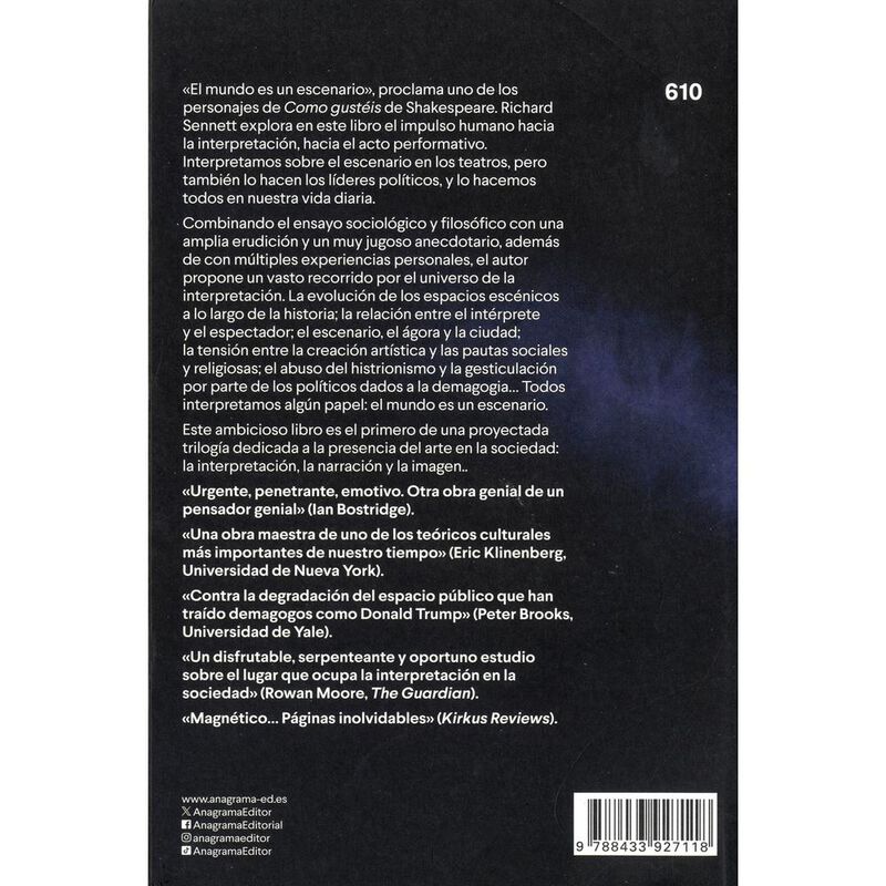 El int&eacute;rprete. Arte, vida, pol&iacute;tica image number null