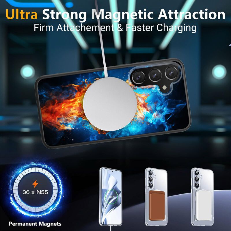 Funda Para M&oacute;vil Bfukvou Galaxy A16 5g Magsafe ... image number null