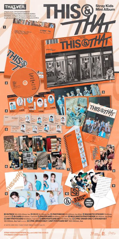 &Aacute;lbum Display Stray Kids This & That (edici&oacute;n T... image number null