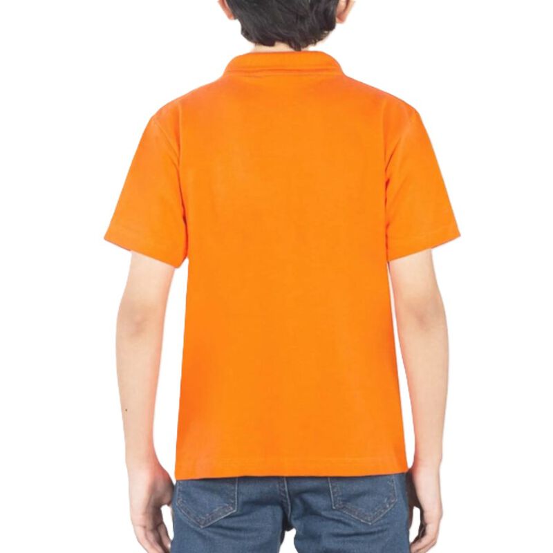 Polo Piqué Infantil/Juvenil Naranja– 100% Algod... image number null