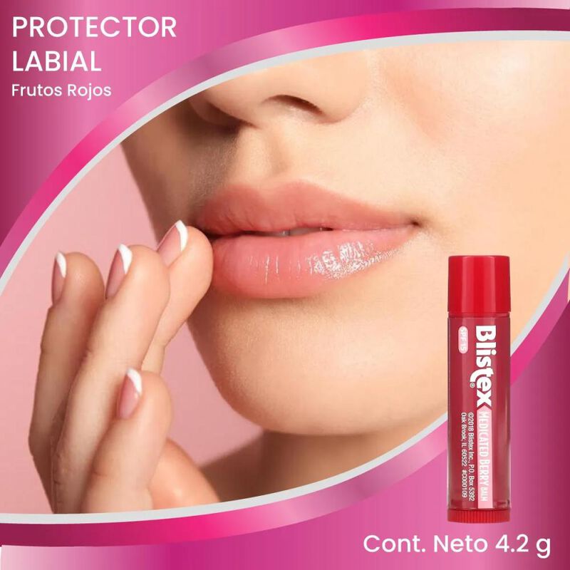 Lpz Lab Blistex Frutos Rojos 4 G 4 Gramos image number null