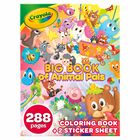 Libro De Colorear Crayola Big Book Of Animal Pals 288 P&aacute;ginas Para Ni&ntilde;os