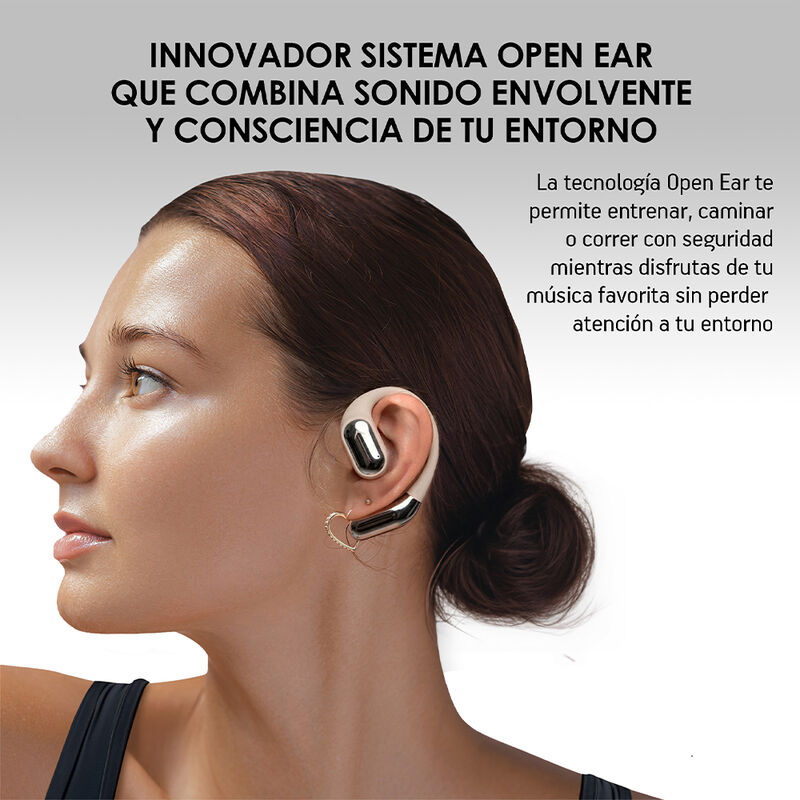 Audifonos Inal&aacute;mbricos Sport Open Ear BT 5.3 Co... image number null