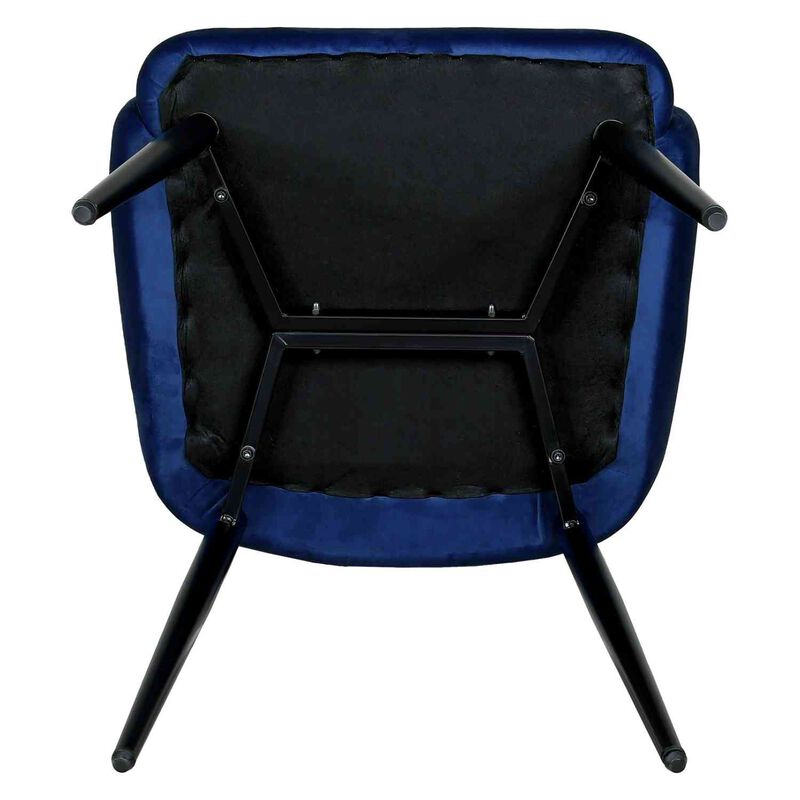 Set 2 Sillas Comedor Sillones Terciopelo Acolch... image number null