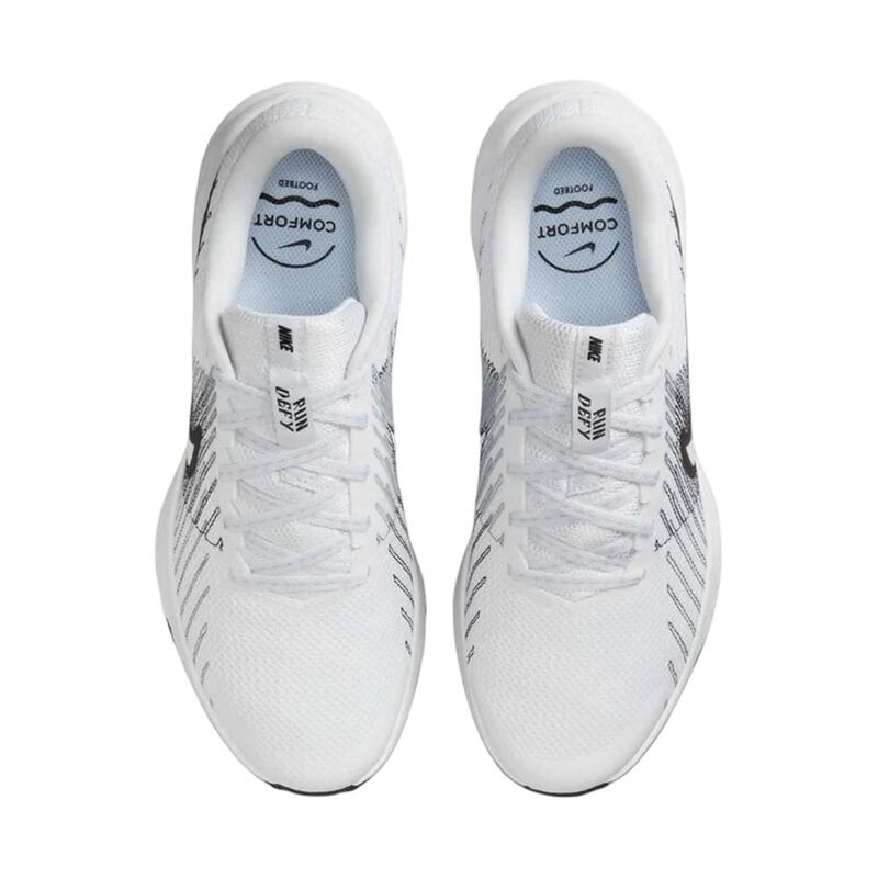 Tenis Nike Para Mujer Run Defy White Black Smok... image number null