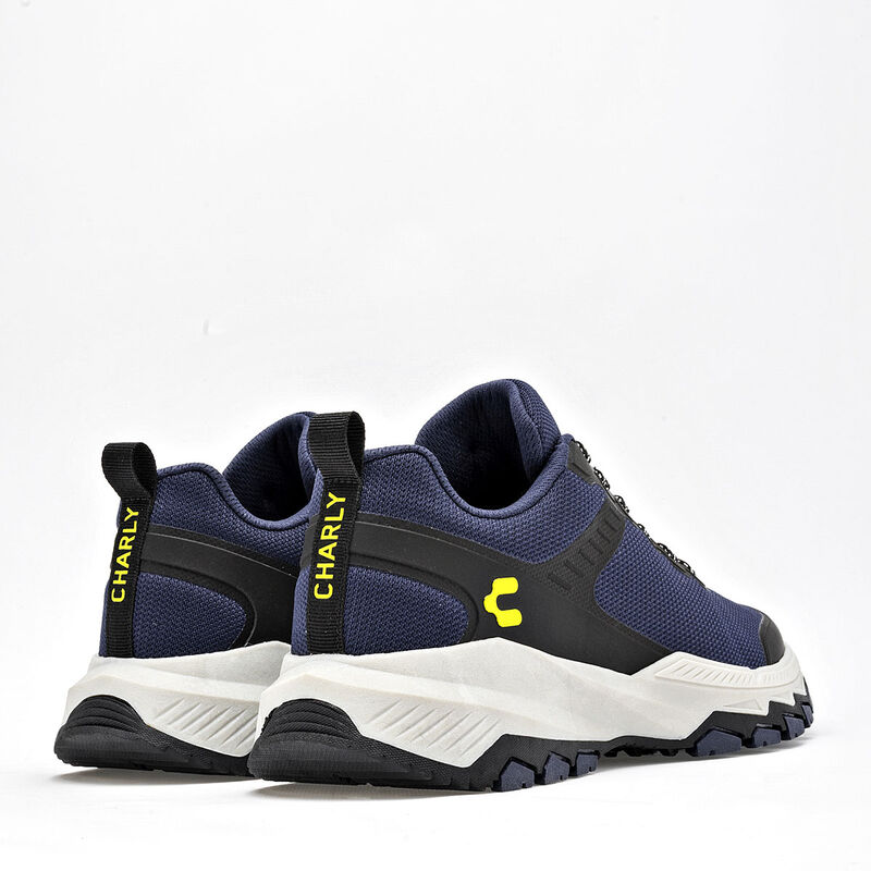 Charly Zapato hiking para hombre marino negro image number null