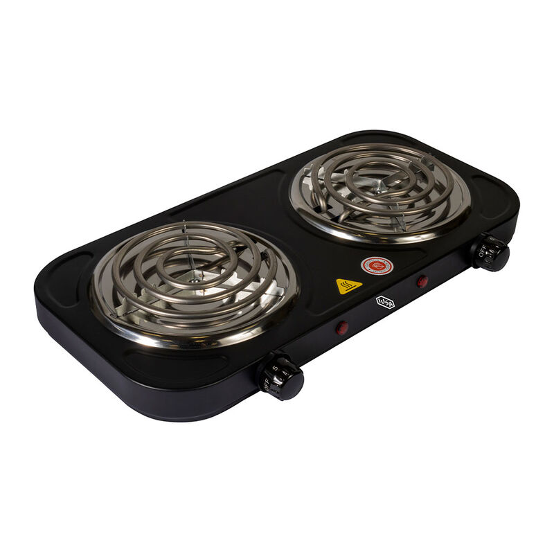 Parrilla El&eacute;ctrica IUSA, 2 Quemadores de Espira... image number null