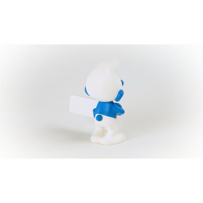 Figura Pitufo Con Cartel "Keep On Smurfin"  5,5... image number null