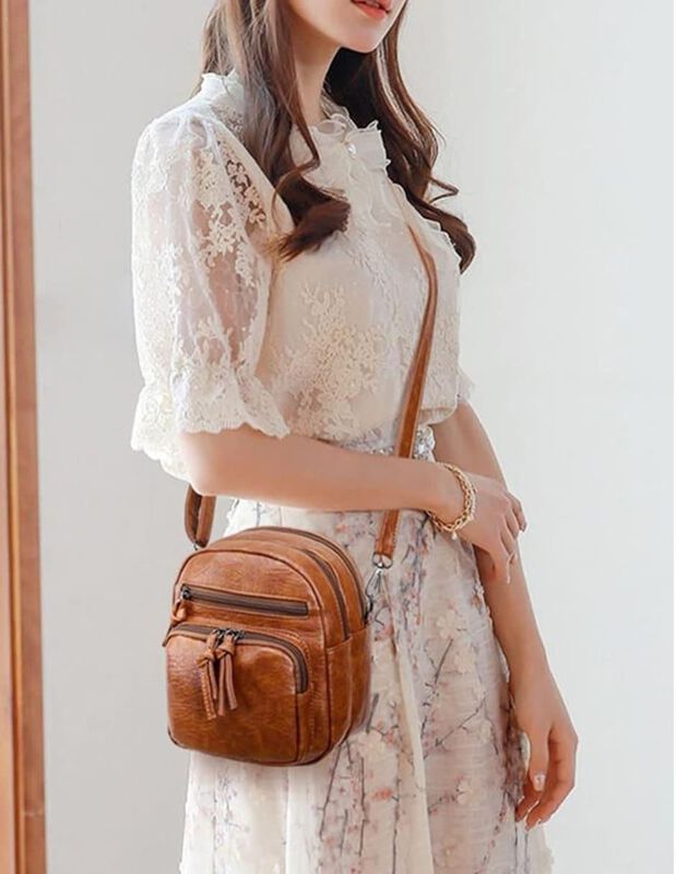 Bolsa Messenger Pink Brule Para Mujer image number null